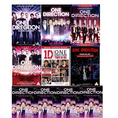 One Direction: 7 DVDs Big Bundle Brand New Incredible Value The Full Journey NEW - Image 1 of 4