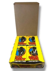 1990 Topps Dick Tracy Super Glossy Movie Card 36-Pack Box - Bild 1 von 3