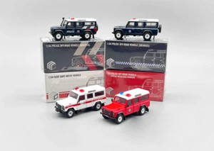 1:64 Alloy Diecast Auto Modell Singapore Police Car Set Boss Edition 4tlg - Bild 1 von 5