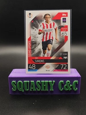2022-23 Topps Match Attax UEFA Club Competitions Squad Update Xavi Simons #SU 22 - Image 1 of 2