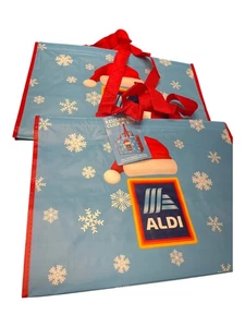 ALDI Winter XL Reusable Bag, Pack Of 2 - Picture 1 of 8