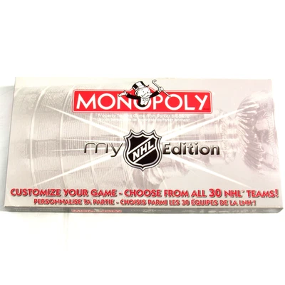 Monopoly My NHL Edition Board Game Complete Used 2007 Hasbro - Image 1 of 4