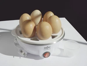 Mini Rapid Egg Cooker, 3 ways to cook - Steam, Poach, or Scramble. Easy to Pe... - Picture 1 of 3