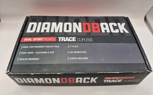NIB Diamondback Trace Dual Sport Clipless Pedals W/Cleats Platform & SPD New! - Picture 1 of 3