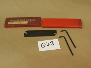 Manchester Separator PL 340-105 Cut Off Blade Holder Groove Part Off Parting - Picture 1 of 6
