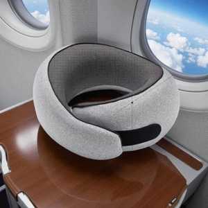 Wander Plus + Neck Pillow 360 All Around Support 100% Memory Foam Gray Travel - Picture 1 of 9