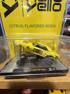 Chevrolet Camaro Z28 1969 amarillo suave Coca-Cola M2 Machines 1:64 coche divertido (K) - Imagen 1 de 4