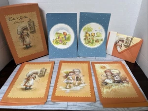 Vtg Cute "n" Lovable Note Set, 28pc Lot - Picture 1 of 8