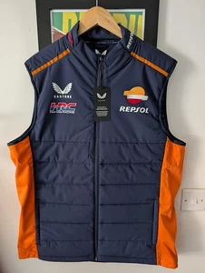 Castore Honda Racing Repsol Resolve Softshell Gilet – Men’s Size XL - Picture 1 of 10