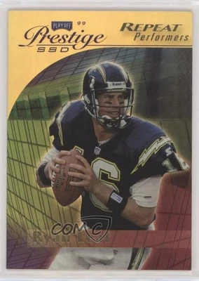 1999 Playoff Prestige SSD Repeat Performers Spectrum Gold /500 Ryan Leaf #B156 - Image 1 of 2