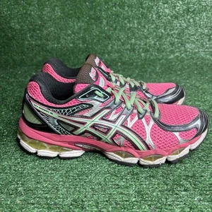 Asics Damenschuhe Größe 9 Gel-Nimbus 16 Laufen Schnürschuhe Turnschuhe pink - Bild 1 von 12