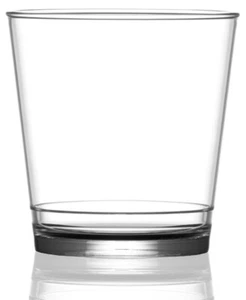 Rocks Glass Clear - In2Stax Reusable Polycarbonate Plastic - 9oz - Pack of 12 - Picture 1 of 1