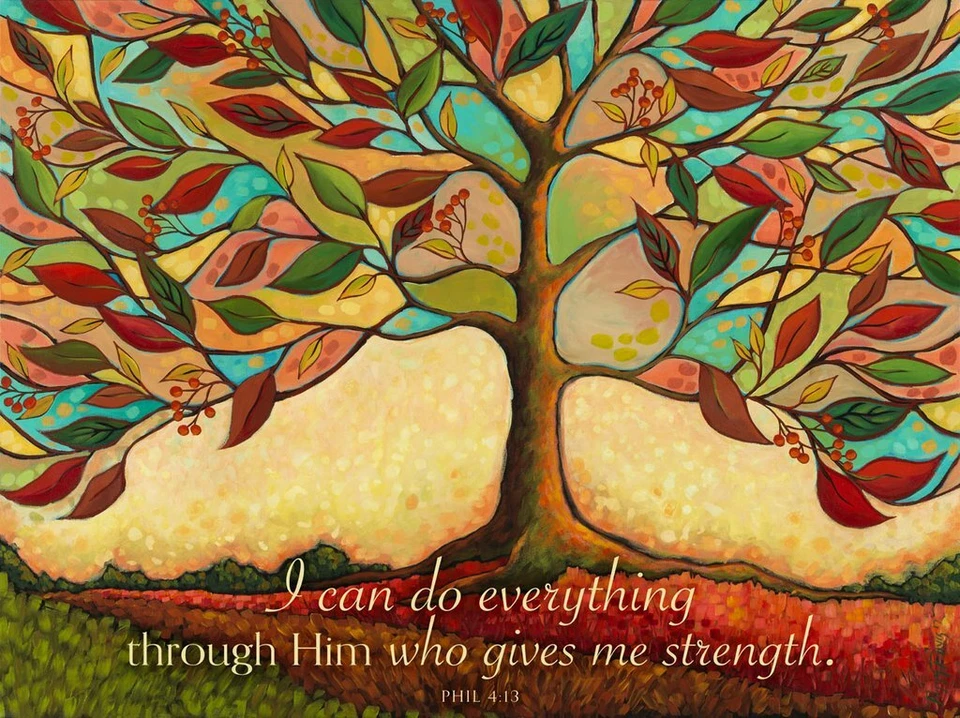 Tree Splendor II, Peggy Davis, Art Print Poster 11" x 14"              3101 - Image 1 of 1