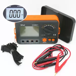 VICI Digital Milliohmmeter VC480C+ 3 1/2 multimeter (new) accuracy with power co - Picture 1 of 5