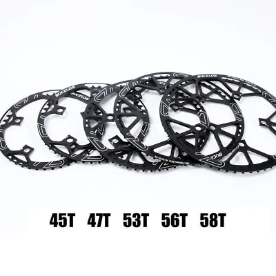 Bicicleta 130BCD 45-58T Plato 170mm Manivela Carretera Plegable Bicicleta Juego de Manivela Piñón Foto 1 de 4