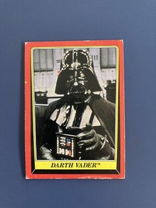 1983 Topps Star Wars Return of the Jedi # 3 Darth Vader