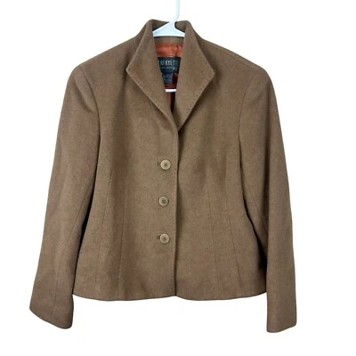 Blazer Lafayette 148 New York Mujer Talla 4 Cabello Camel Tres Botones Marrón EE. UU. Foto 1 de 4