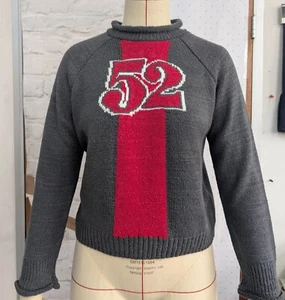 Petite Stripe 52 Knit Roll Neck Jumper - Picture 1 of 2