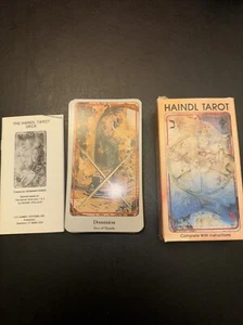 Haindl Tarot Deck (1990) by Herman Haindl 78 Cards w/Booklet/Box - Bild 1 von 3