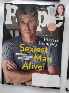 People Magazine November 20, 2023 Sexiest Man Alive! Patrick Dempsey - Picture 1 of 1