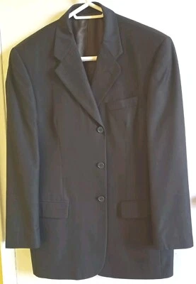 Ferretti - Traje Hombre Gris Carbón 40R / 33x30 - Excelente Usado - Envío Gratis Foto 1 de 4