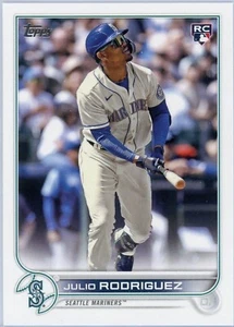 2022 Topps Update #US44 Julio Rodriguez True Rookie Card Mariners - Picture 1 of 1
