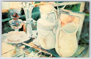 1989 ART SHOW CAROL BOMER MERRIMON GALLERIES ASHEVILLE NORTH CAROLINA POSTCARD - Picture 1 of 2