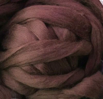 Dark Brown Wool Top Roving - Image 1 of 4