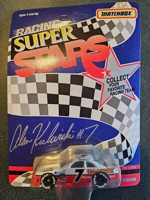 NOS 1992 MATCHBOX RACING SUPER STARS #7 Alan Kulwicki NASCAR HOOTERS - Image 1 of 2