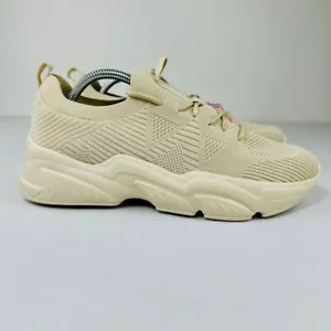 Hasina Women's Walking Shoes Size 11 Beige Lightweight Breathable Casual Running - Picture 1 of 8