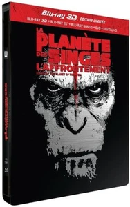 DAWN of the PLANET of the APES 3D Blu ray Metalpak - 4 disc set ( NEW ) REG B - Bild 1 von 2