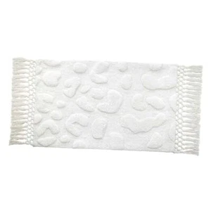 Nicole Miller - Bath Mat, Cotton with Non-Skid Latex Backing, Dorm Bath Rug - Picture 1 of 5