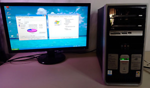 Compaq Presario SR1220NX Desktop PC Win XP Intel Celeron D 80GB HDD 512MB RAM