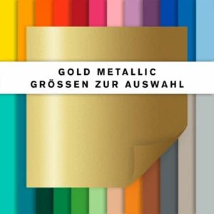Fliesenaufkleber Metallic Gold | Fliesensticker Küche Bad | alle Größen - Bild 1 von 1