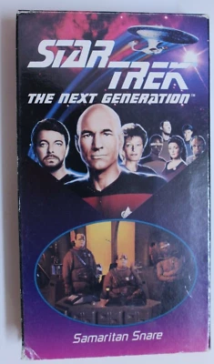 Star Trek The Next Generation VHS Tape Samaritan Snare Daniel Benzali - Image 1 of 3