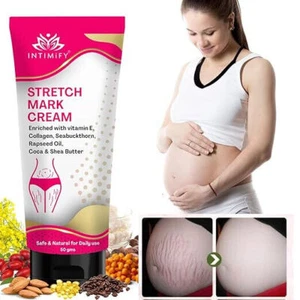 INTIMIFY Stretch Mark Removal Cream For Women After Pregnancy 50g - Picture 1 of 7