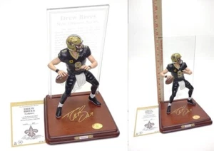 New Orleans Saints Drew Brees Danbury Mint Figur Statue Neu in OVP mit Zertifikat - Bild 1 von 8