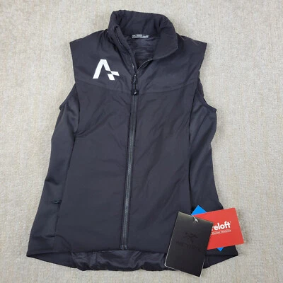 Arc'teryx Atom LT Vest Womens Small Black Full Zip Insulated Outdoor Hiking Corp - Image 1 of 4