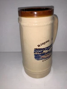 Vintage Niagara Falls Canada 8” Beer Mug Drink Beverage - Picture 1 of 3