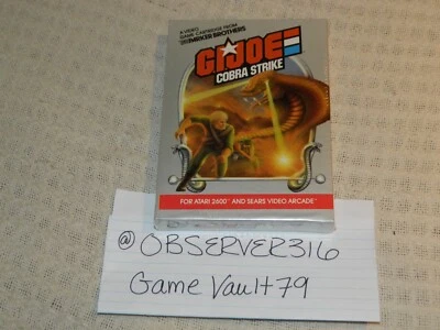 G.I. Joe: Cobra Strike (Atari 2600, 1983) NEW SEALED - Image 1 of 4