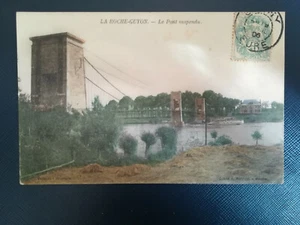 CPA 95 La ROCHE-GUYON - Le Pont Suspendu - Imagen 1 de 2