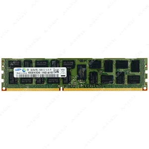 Samsung 8GB DDR3 1333 MHz PC3-10600 RDIMM Server Memory RAM (M393B1K70CH0-YH9) - Picture 1 of 2