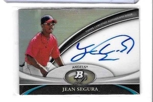 Autógrafo Jean Segura 2011 Bowman Certificado Platino - Imagen 1 de 1