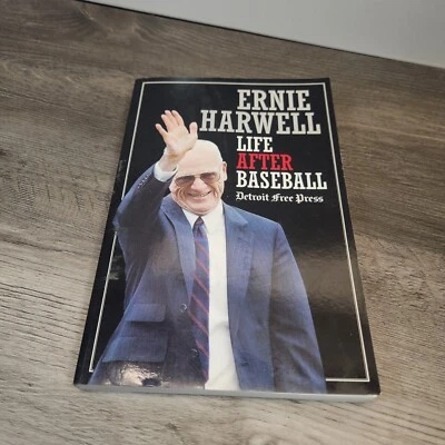 SIGNED Ernie Harwell - Life After Baseball. Paperback Autographed Detroit Tigers - Image 1 of 4