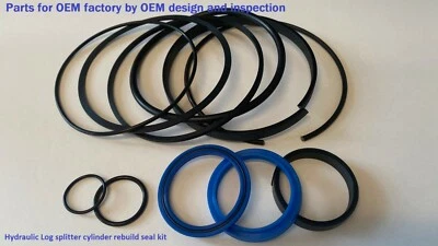CANNY HYDRAULICS Hydraulic Log splitter cylinder rebuild seal kit for 5.0"Bore x 2.0" rod cylinde