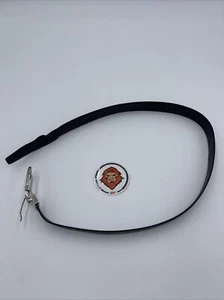Ermenegildo Zegna Size 36" Black & Brown Reversible Leather Belt Silver Buckle - Picture 1 of 5