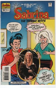 Sabrina The Teenage Witch #9 1998 Archie Comics Photo Cover Dan Decarlo - Picture 1 of 2