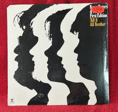 Kenny Rogers First edition Tell it all brother SEALED New LP record Reprise 1970 - Image 1 of 2