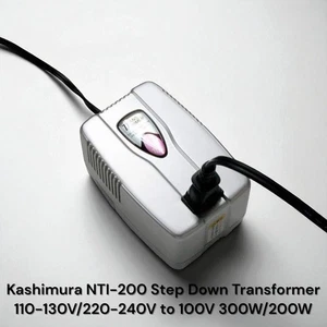 Kashimura NTI-200 Step Down Transformer 110-130V/220-240V to 100V 300W/200W - Picture 1 of 3