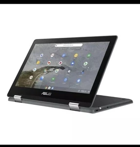ASUS C214MA-YS02T Chromebook Flip Celeron N4000@1.1GHz 4GB,32GB SSD, Chrome OS - Picture 1 of 8